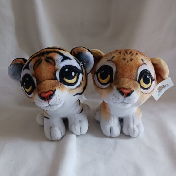 Goffa Other - 2 Goffa International Plush Tiger Boy & Girl‎ Cubs